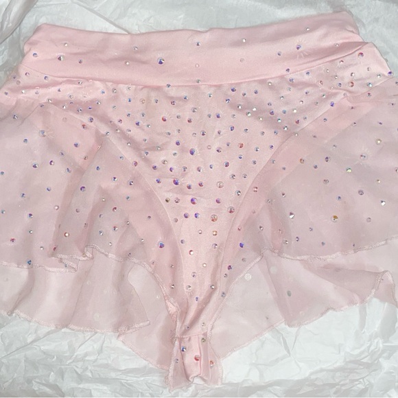 Pink Rhinestone Embellished Fairy shorts - Picture 5 of 5